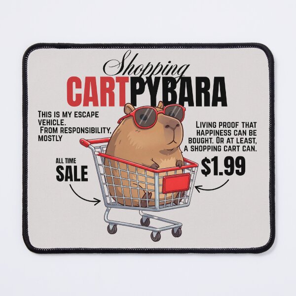 Item preview, Shopping Cartpybara designed and sold by The magic  Yellow bus.