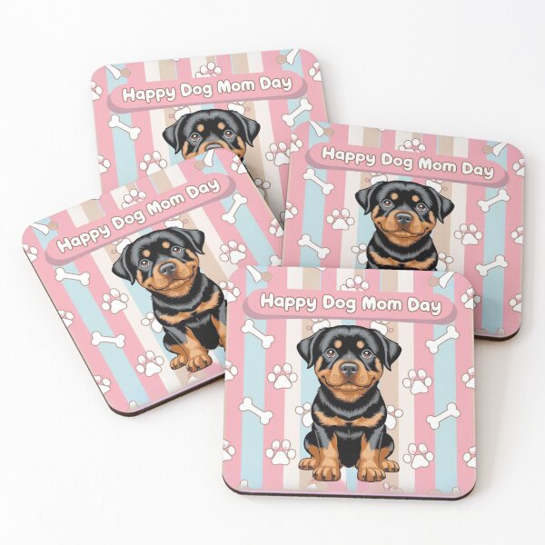 Item preview, Rottweiler Dog Mom – Kawaii Strength and Love designed and sold by All Creative Designer.