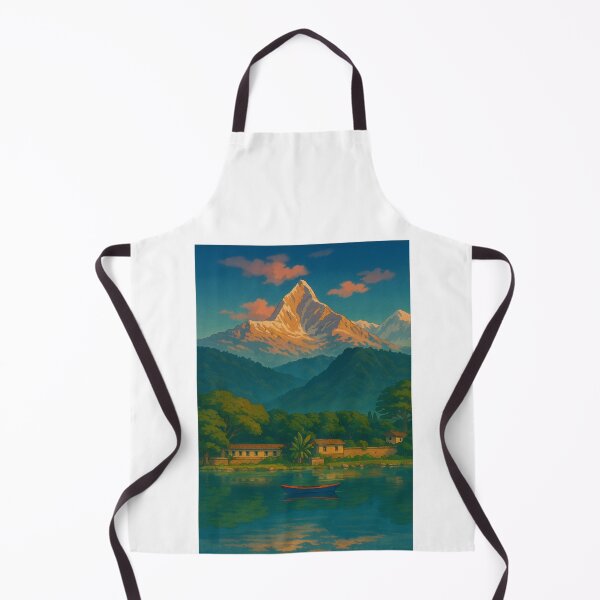 Item preview, Pokhara Fewa Machhapuchre Fishtail Gift for Nepalese Nepali Nepal designed and sold by yatridesign.
