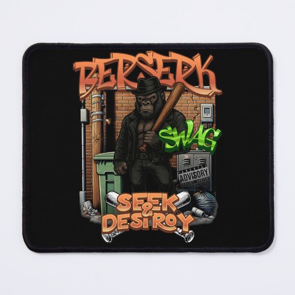 Item preview, Berserk Swag Gorilla – Seek & Destroy Street King designed and sold by Epic Threads Designs.