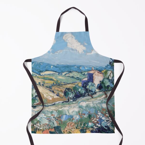 Item preview, Tuscan Hillside View | Bold Impressionist Landscape with Olive Trees designed and sold by CARRAANN.