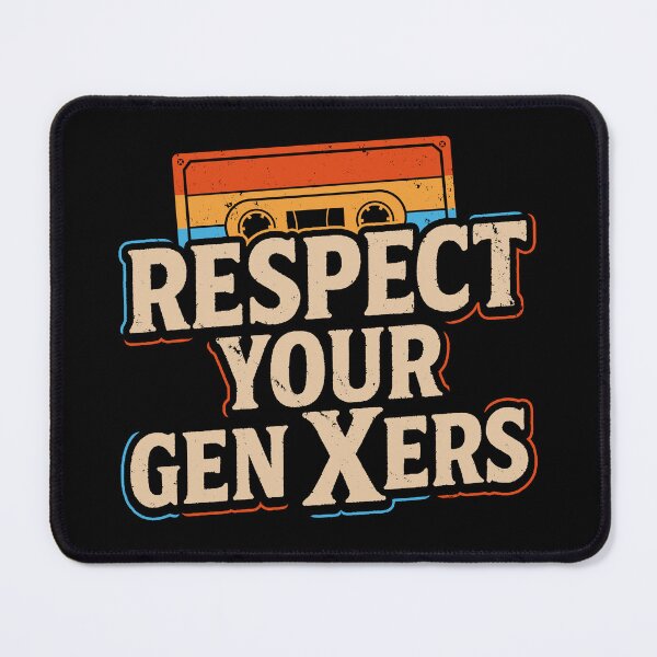 Item preview, Respect Your GenXers Funny Retro 80's Kid Quote designed and sold by BoggsNicolasArt.