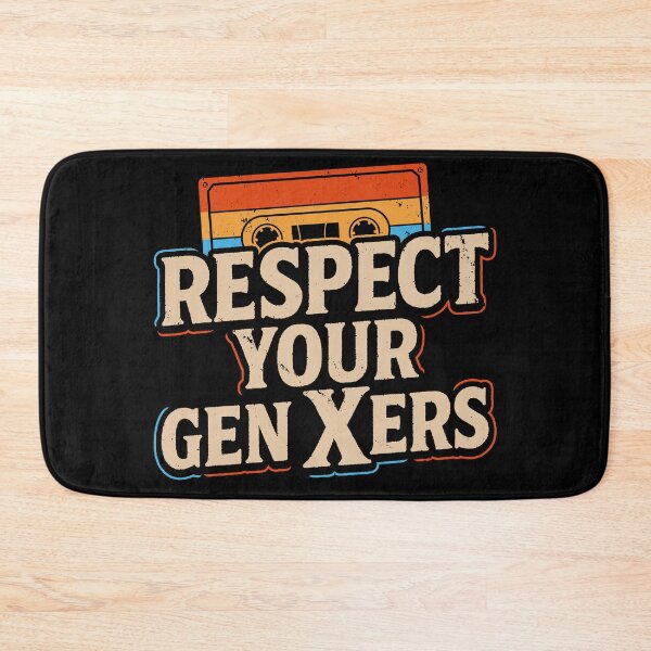 Item preview, Respect Your GenXers Funny Retro 80's Kid Quote designed and sold by BoggsNicolasArt.