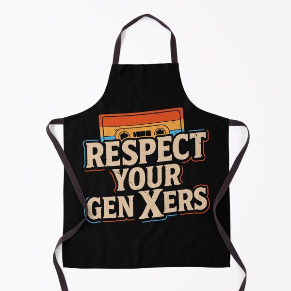 Item preview, Respect Your GenXers Funny Retro 80's Kid Quote designed and sold by BoggsNicolasArt.