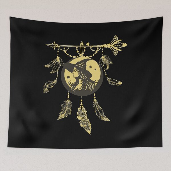 Item preview, WITCHCRAFT DREAMCATCHER - "Mystical Night Art" designed and sold by XEM studio.