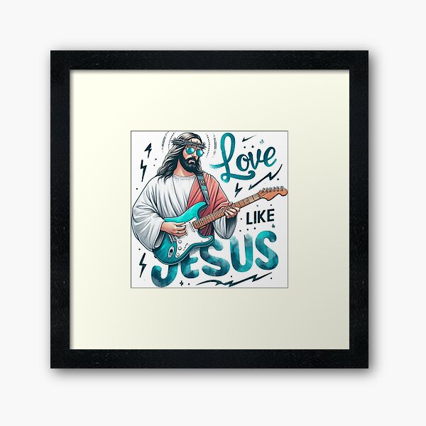 Vista previa del artículo con la obra «Amor como jesus», diseñado y vendido por francous03.