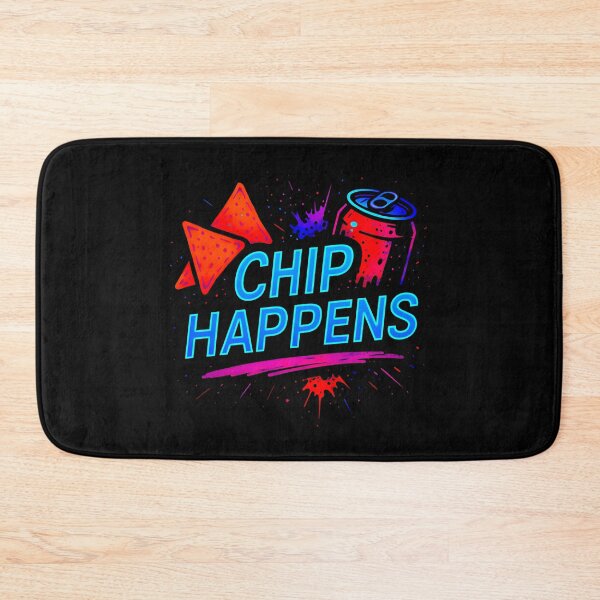 Item preview, Chip Happens / Don't Worry designed and sold by DarrenAshenOne.