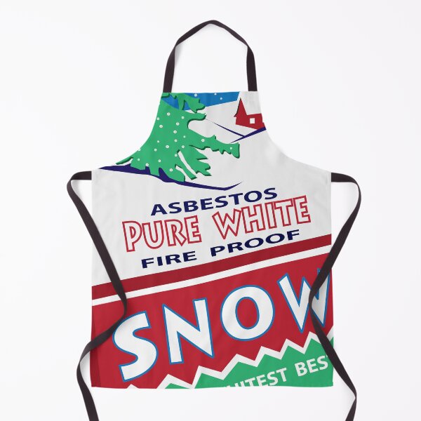 Item preview, Asbestos Snow, retro product fake Snow designed and sold by ASKEW GRAPHICS.