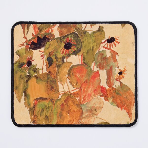 Item preview, Egon Schiele : Sunflower (Sonnenblumen) (1911) designed and sold by YNTDigitalHouse.