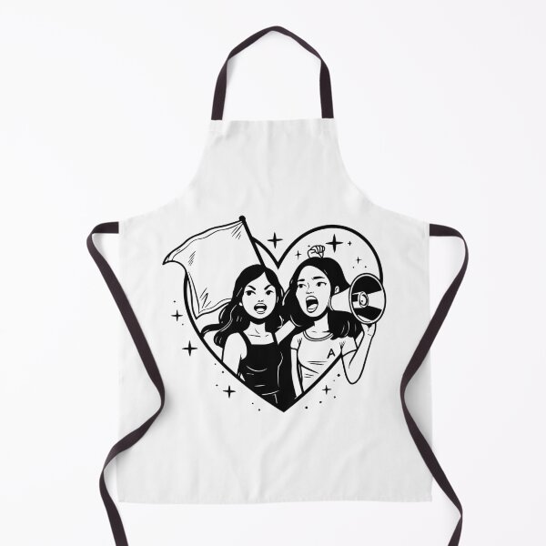 Item preview, Girls protesting sticker designed and sold by megudesignart.
