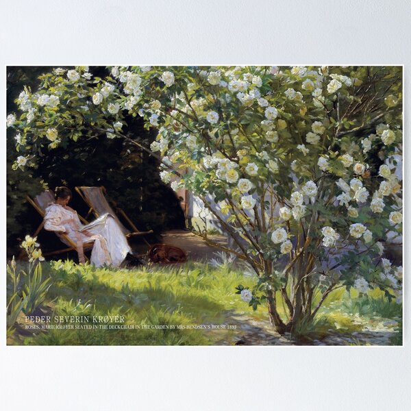 Artikel-Vorschau von Peder Severin Krøyer: Rosen (1893) Poster, designt und verkauft von YNTDigitalHouse.