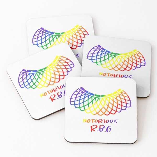 Item preview, Notorious RBG Rainbow Collar designed and sold by VWSArt.