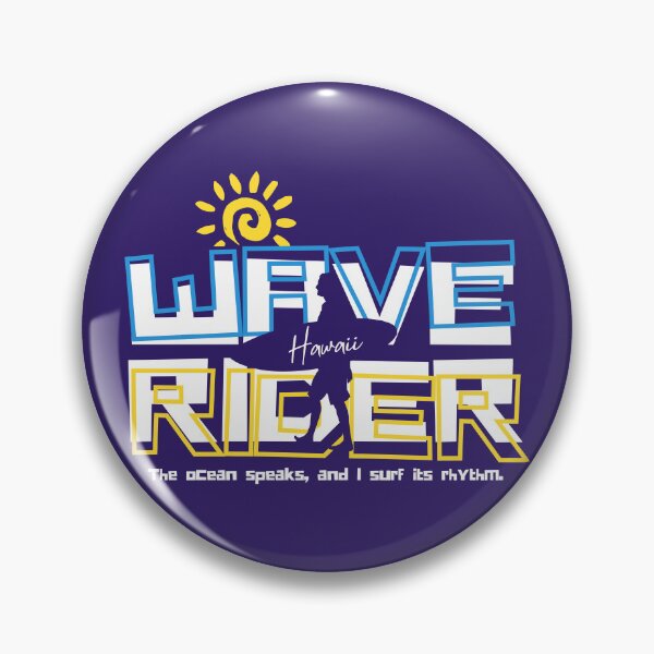 Artikelvorschau, Wave Rider – Der Ozean spricht und ich surfe in seinem Rhythmus. entworfen und verkauft von The magic Yellow bus.