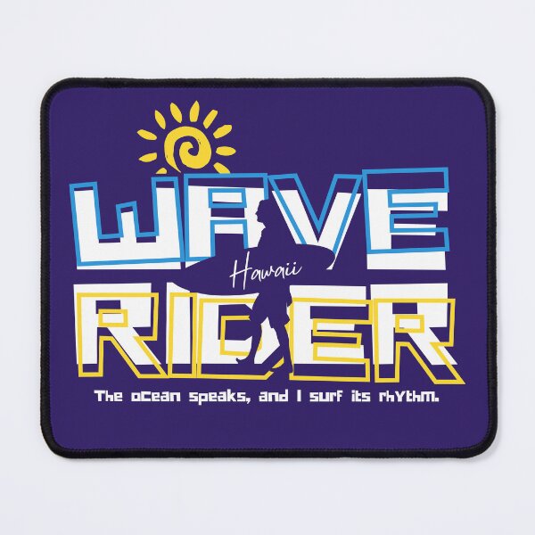 Item preview, Wave Rider - The Ocean Speaks And I Surf It's Rhythm. designed and sold by The magic  Yellow bus.
