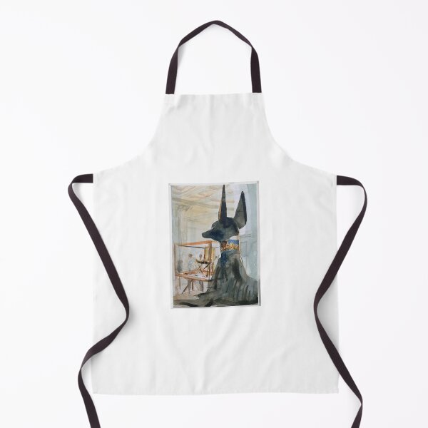 Item preview, Anubis observing tourists in the Cairo museum designed and sold by James Shand.