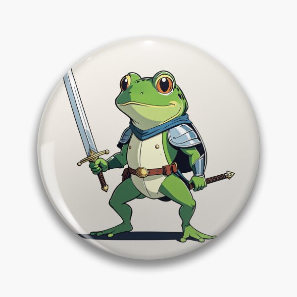 Item preview, frog swordman designed and sold by Atlantico54.