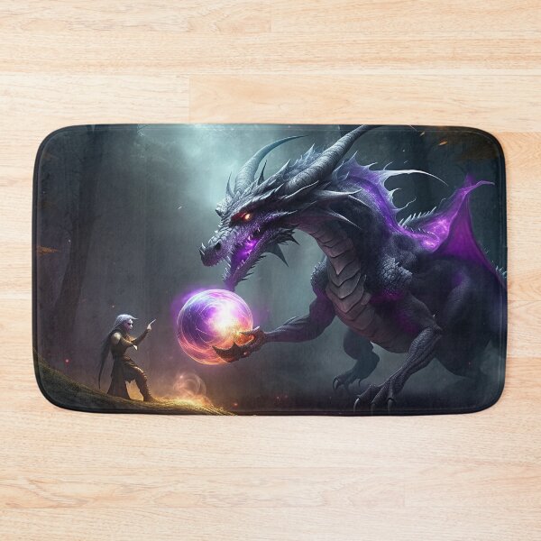 Item preview, Dragon with purple orb designed and sold by rwgames.