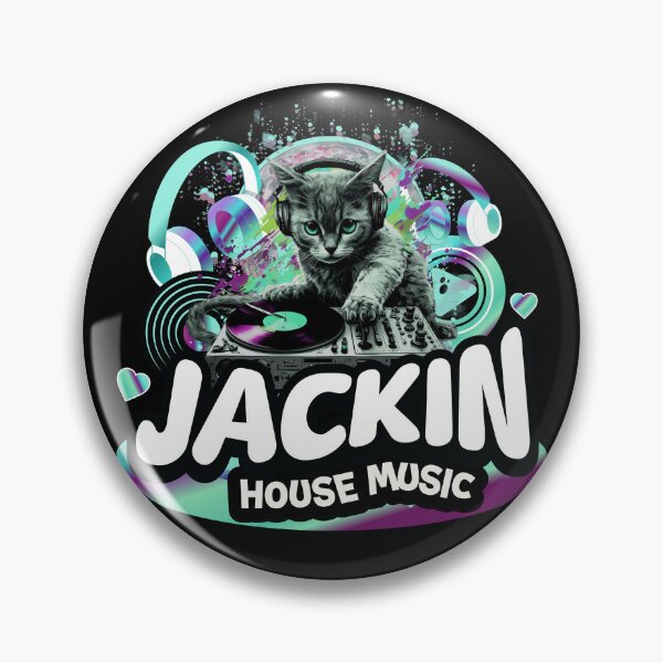 Item preview, JACKIN HOUSE - Jackin Cat #2  designed and sold by Discothreadz.