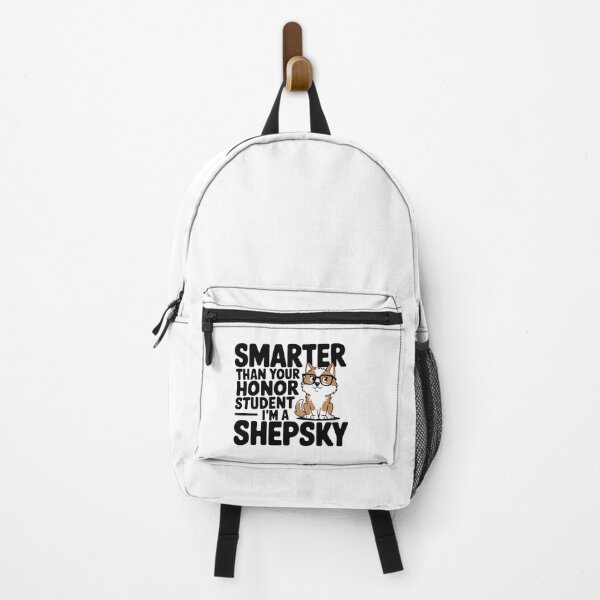Item preview, Smarter Than Your Honor Student, I'm a Shepsky – Funny Shepsky Dog Lover designed and sold by CuteDesignables.