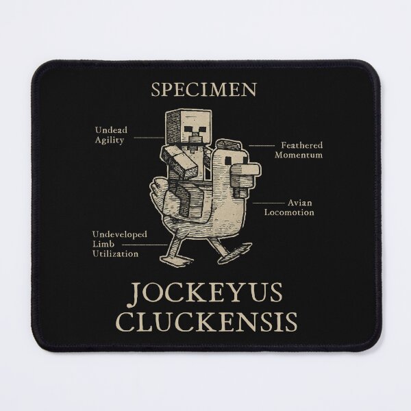 Item preview, Scientific Specimen - Chicken Jockey diagram designed and sold by TangoCharlieNZ.