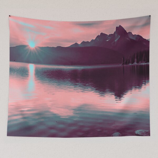 Item preview, Sunset Serenity by the Lake designed and sold by GrizzlyCollective.