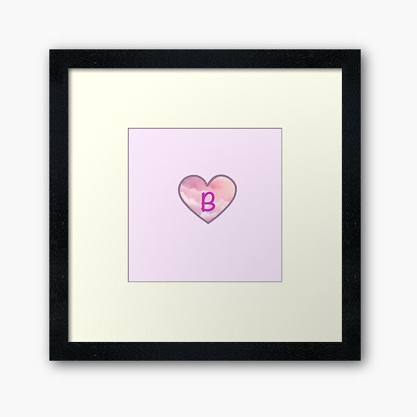 Item preview, Heart Pink Clouds “B” designed and sold by CEvansArt.