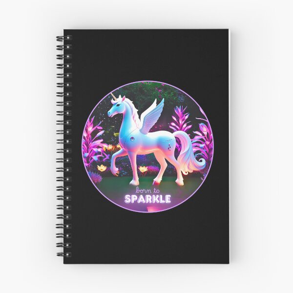 Aperçu de l'œuvre Cadeau licorne Pégase avec ailes et message positif créée et vendue par SharpDigiDesign.