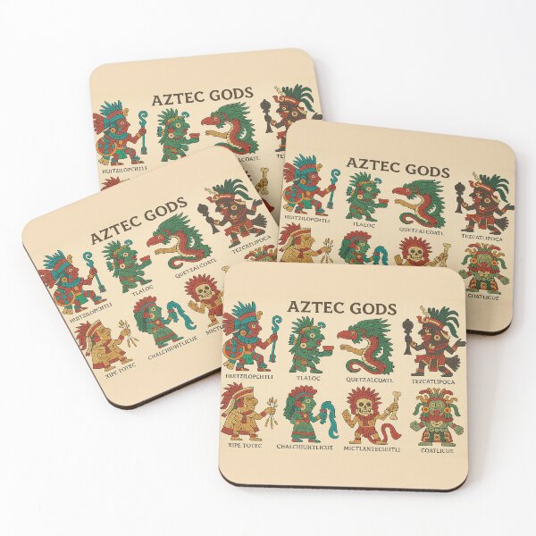 Item preview, Aztec Gods Pantheon Sheet designed and sold by Random Designs.