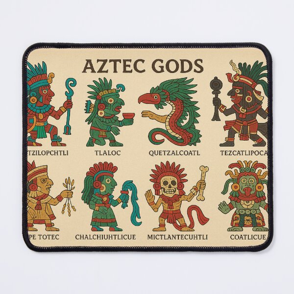 Item preview, Aztec Gods Pantheon Sheet designed and sold by Random Designs.
