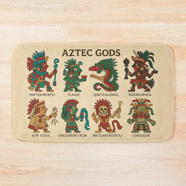 Item preview, Aztec Gods Pantheon Sheet designed and sold by Random Designs.