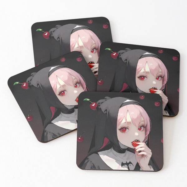 Item preview, Vampire Nun Loves Cherries designed and sold by Boohoo Beach.