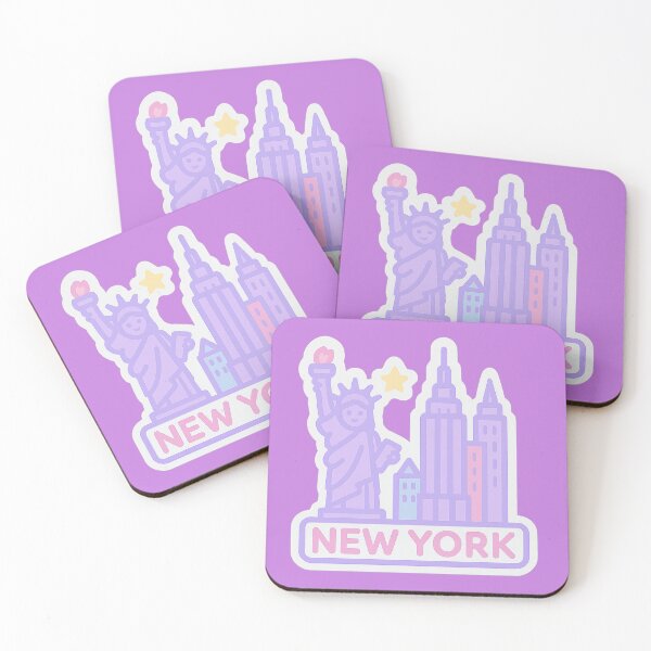 Item preview, Cotton Candy Skyline Fantasy NYC designed and sold by KokeCouture.
