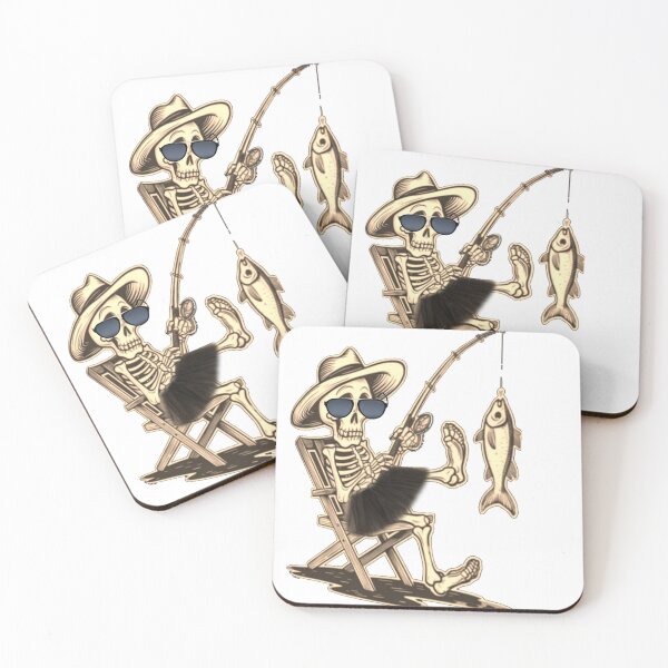 Item preview, Fishing Skeleton designed and sold by Minddey.
