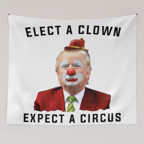 Item preview, Vintage Elect a Clown Expect a Circus Trump designed and sold by Melissapatricia.