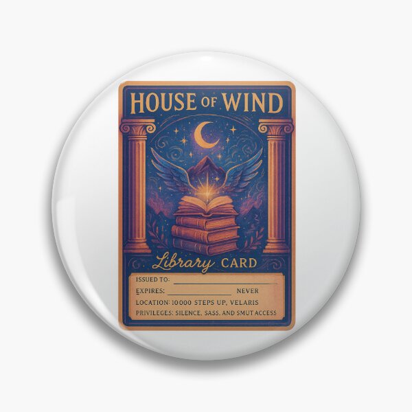 Item preview, House of Wind Library Card – Velaris Edition designed and sold by JZ Design.