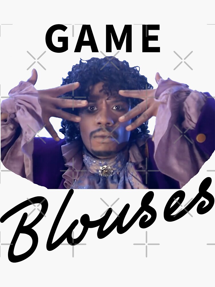 game-blouses-sticker-for-sale-by-primotees-redbubble