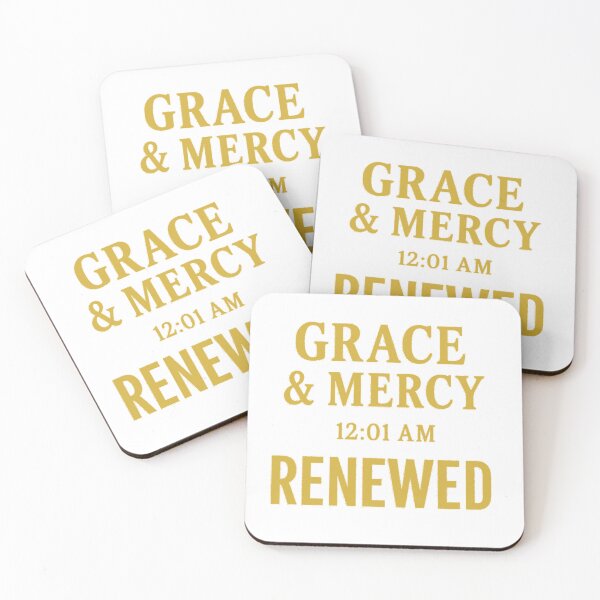 Item preview, Grace & Mercy Renewed 12:01 AM - Gold designed and sold by JEConnections Store.