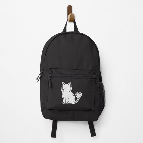 Item preview, Minimalist One-Line Cat with Heart Tail – Cute Line Art Sticker designed and sold by ColorSplash123.