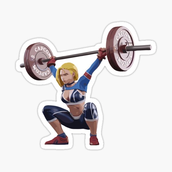 Item preview, Cammy White Powerlifting Streetfighter designed and sold by graphic-trends.