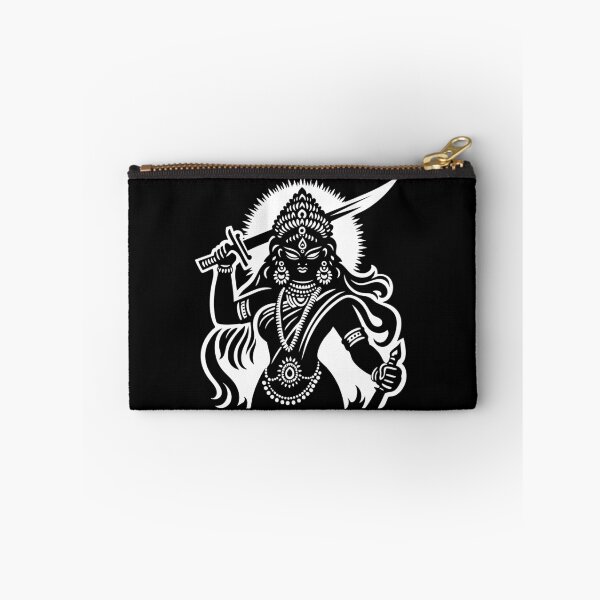 Item preview, Hindu Goddess Kali with sword. Front on in circle format designed and sold by ZOXOFO.