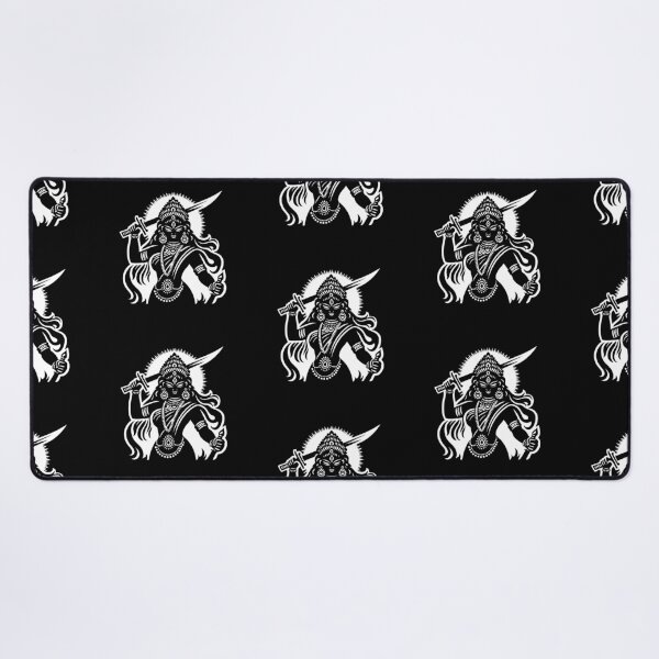 Item preview, Hindu Goddess Kali with sword. Front on in circle format designed and sold by ZOXOFO.