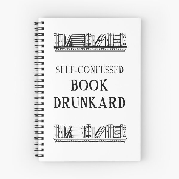 Item preview, Self Confessed Book Drunkard designed and sold by cozydaily.