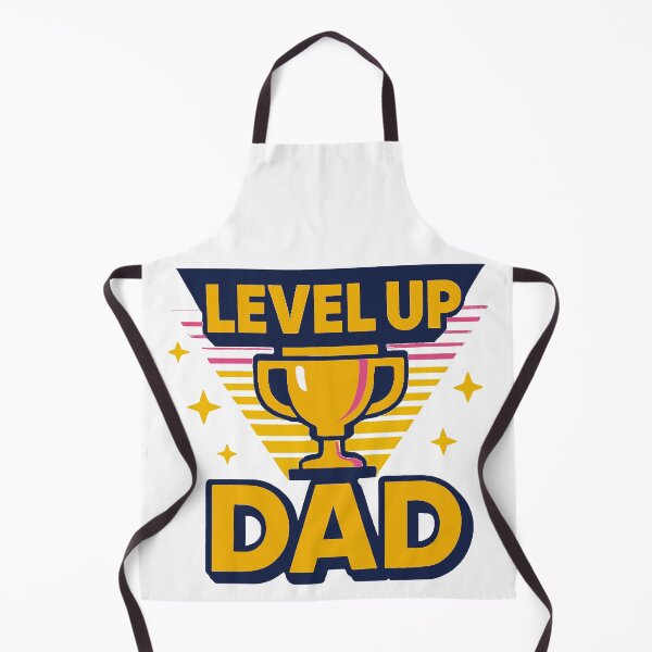 Item preview, Level Up Dad – Retro Gamer Trophy Design designed and sold by MAF_Merch.