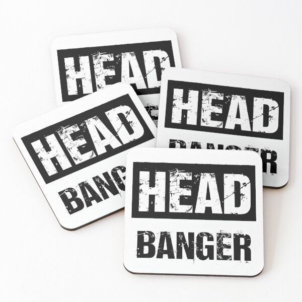Item preview, Headbanger de heavy metal designed and sold by AlphaTeez.