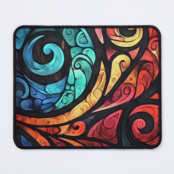Item preview, New Zealand Paua Māori Pattern Koru Design 370 designed and sold by GrinGalore.