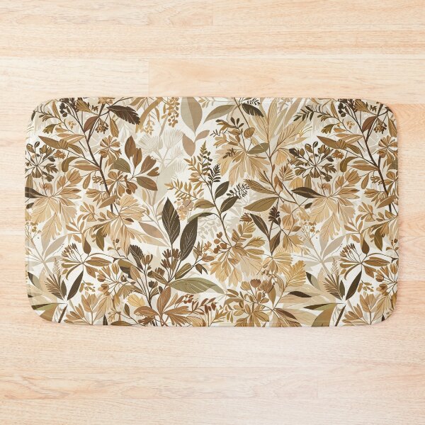Item preview, Elegant Vintage-Inspired Botanical Pattern in Neutral Tones designed and sold by CoolPixels.
