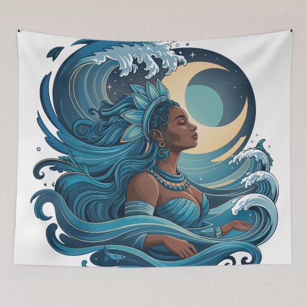 Item preview, Yemoja (Yoruba – Nigeria/Benin) designed and sold by Random Designs.