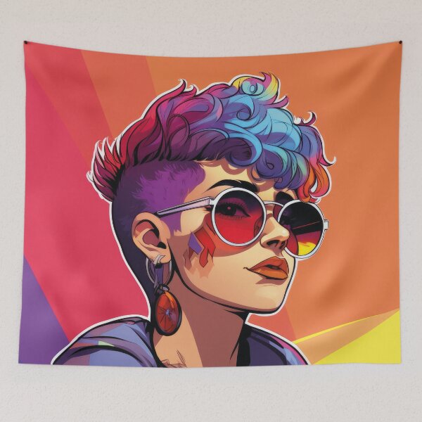 Item preview, Androgynous person, non-binary designed and sold by Mauswohn.