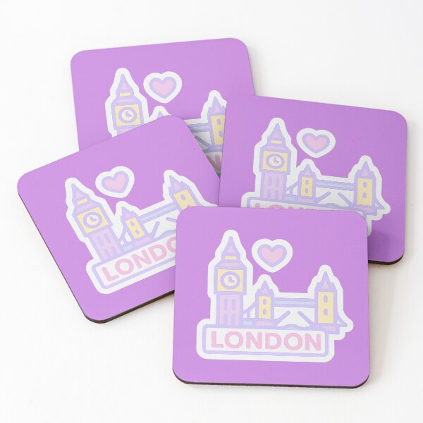 Item preview, Pastel Fog Sweet Tea London designed and sold by KokeCouture.