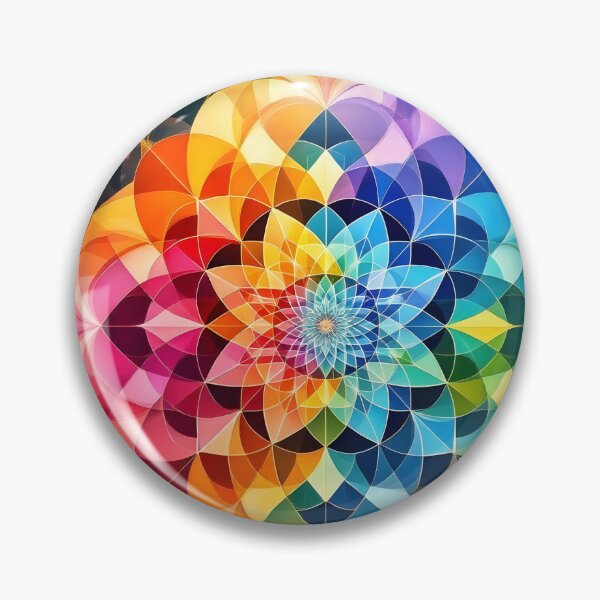 Item preview, Sacred Geometry Rainbow designed and sold by KirstenStar.